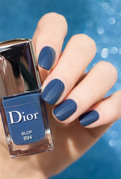 dior blue nail polish|dior nail polish review.